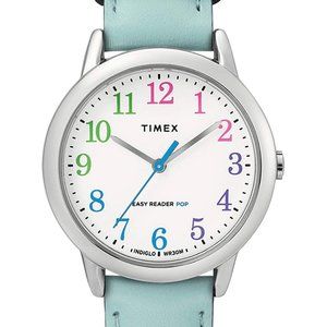 Timex Women's Easy Reader Analog Leather Watch